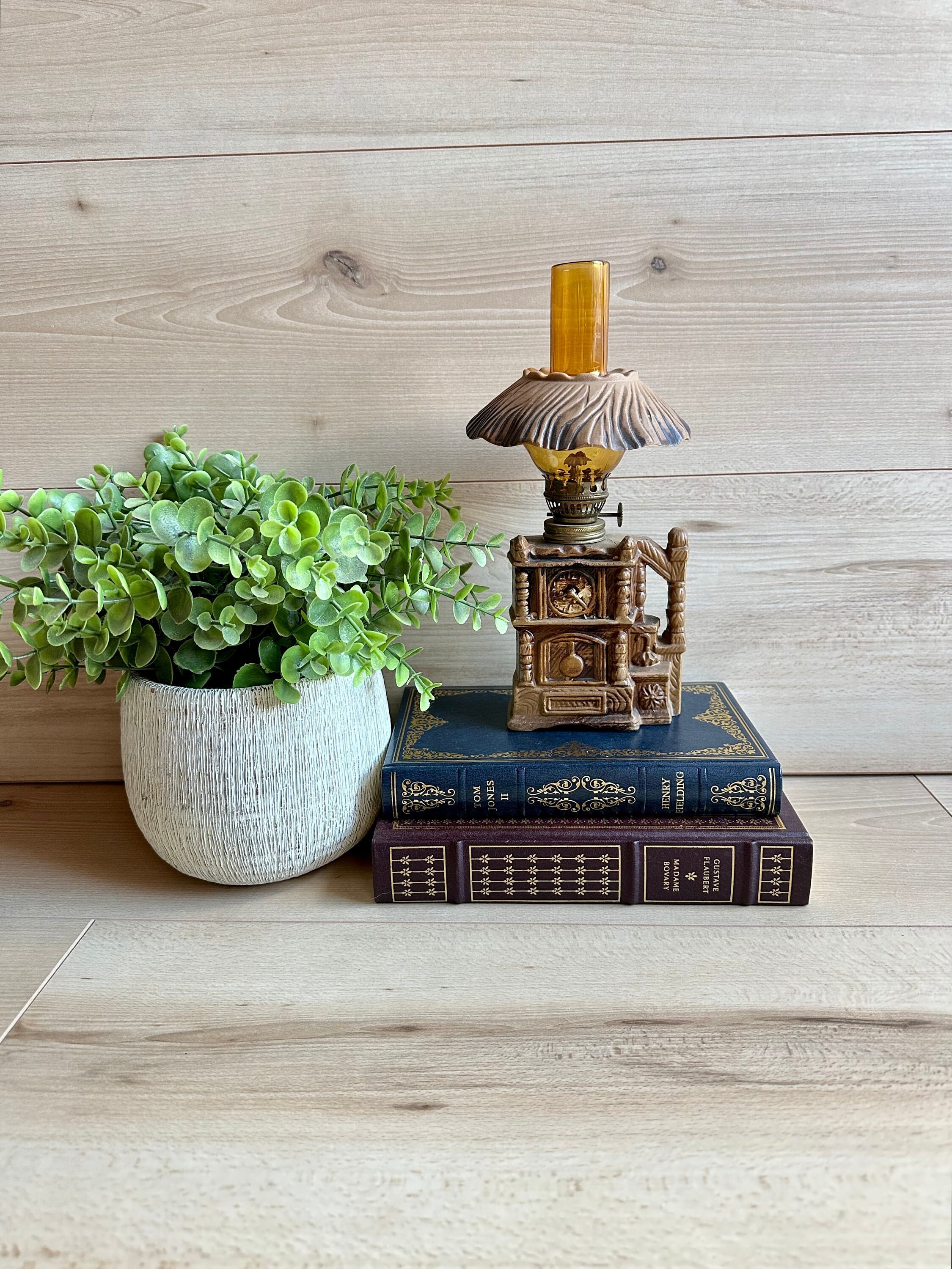 Vintage Oil Lamp Miniature Unique Oil Lamp Etsy