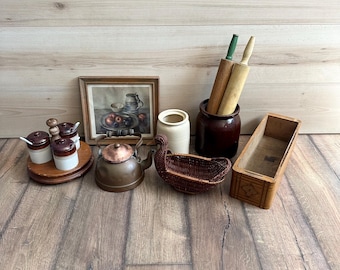 Vintage Cottage Core Decor | Kitchen Decor | Rustic Home Decor