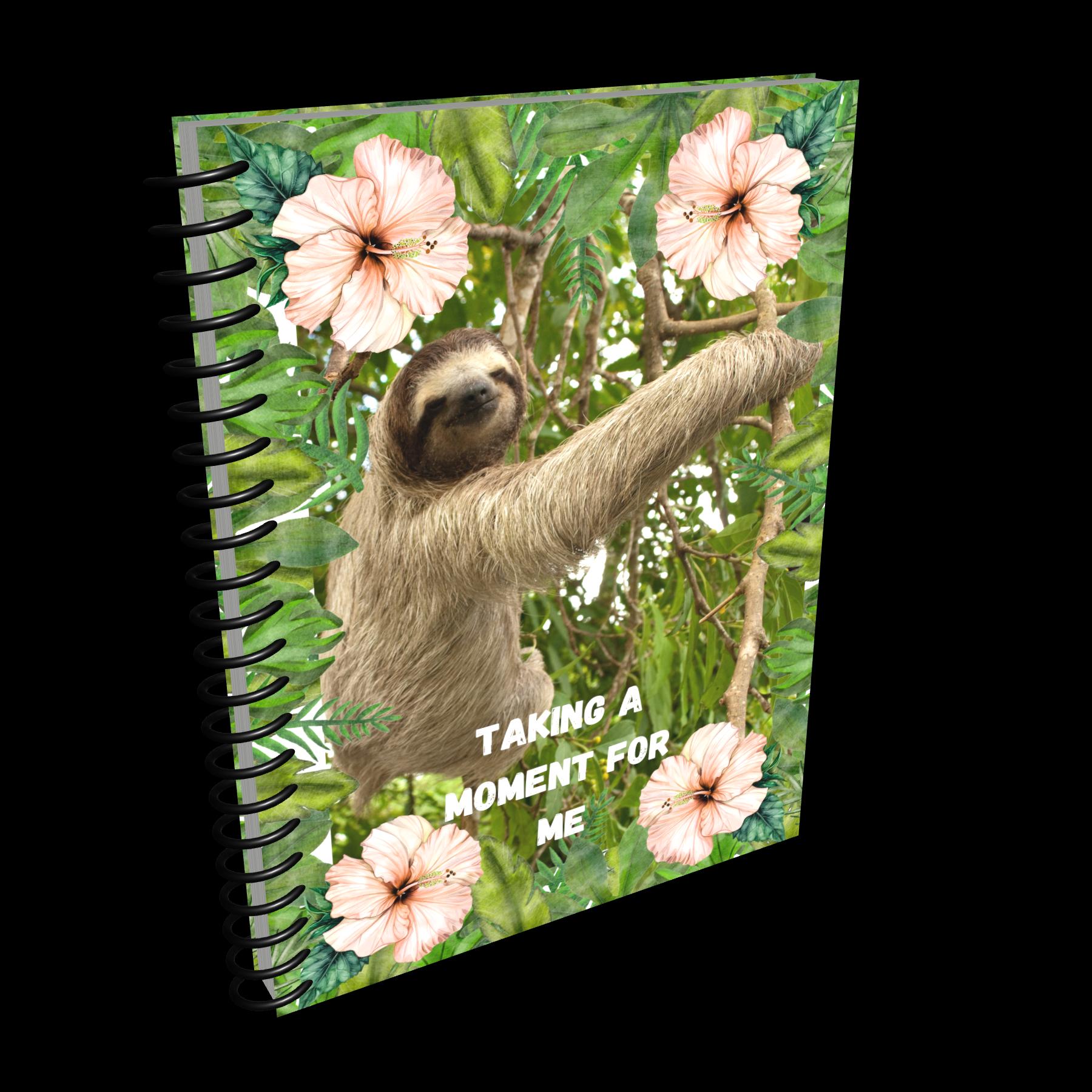 Sloth Journal Sloth Writing Journal/personalized Full Color/soft Cover/lined Pages ...
