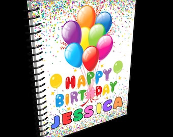 Personalized Birthday coloring book/Birthday gift/Name on coloring book/Custom coloring book for kids and adults, custom gift for birthday