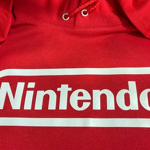 Nintendo T shirt, Long Sleeve OR Hoodie Available In All Sizes And Colors.