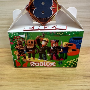 Porte-cartes-cadeaux Roblox d'anniversaire imprimable modifiable
