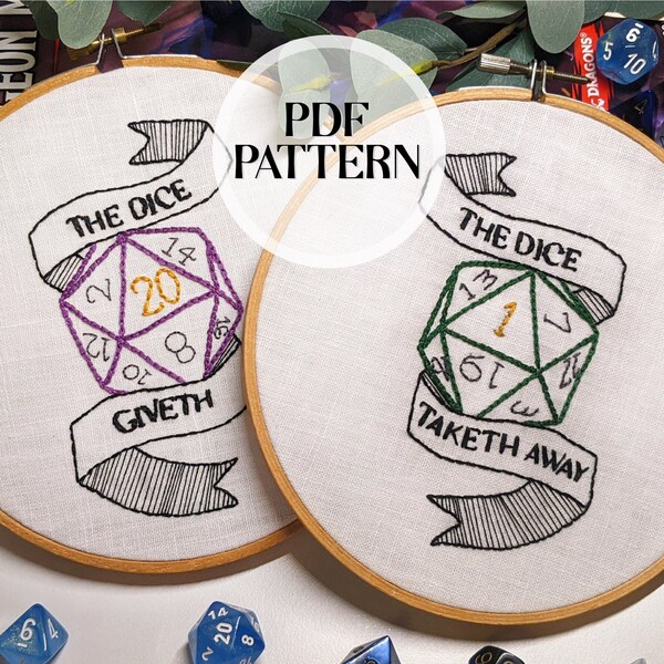 Dnd Patterns Digital Etsy