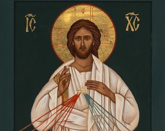 Christ the Divine Mercy, Icon Print