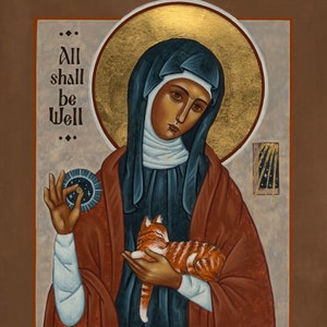 Julian of Norwich, Icon Print