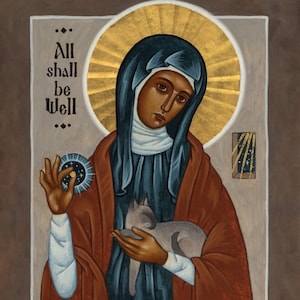 Julian of Norwich, Icon Print