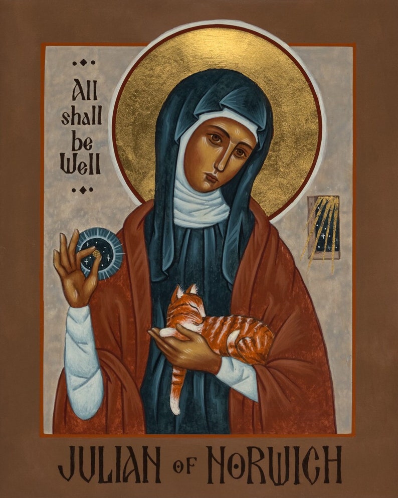 Julian of Norwich, Icon Print image 1