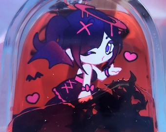 Ame 3D Arch Charm - Bat Wings - Needy Streamer Overdose / Keychain / Accessory