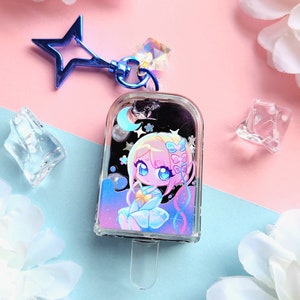 KAngel Needy Streamer Overload - 3D Liquid Galaxy Charm / Keychain / Accessory