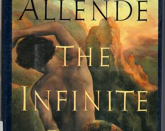 The Infinite Plan • Isabel Allende • 1993 Hardcover • Ex-Library VG+ Condition • HarperCollins
