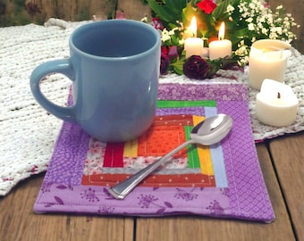 Scrappy gewatteerde mok blokhut: Cottagecore boerderijdecor