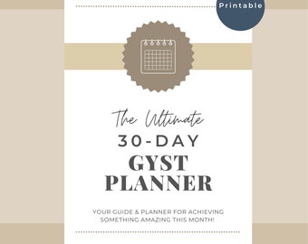 Planificateur GYST de 30 jours