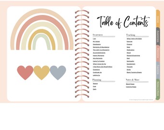 Planificateur/journal de l'ensemble de l'être