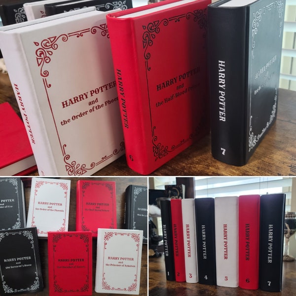 Leather Bound Harry Pottter Books Etsy
