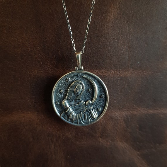 ★ROSEMONT★ Silver Necklace Selene RA24D11T SELENE NECKLACE – Yesterdam