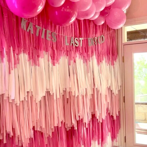 Bachelorette Fringe Backdrop Etsy