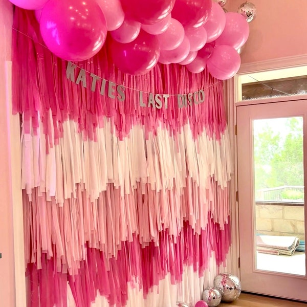 Bachelorette Fringe Backdrop