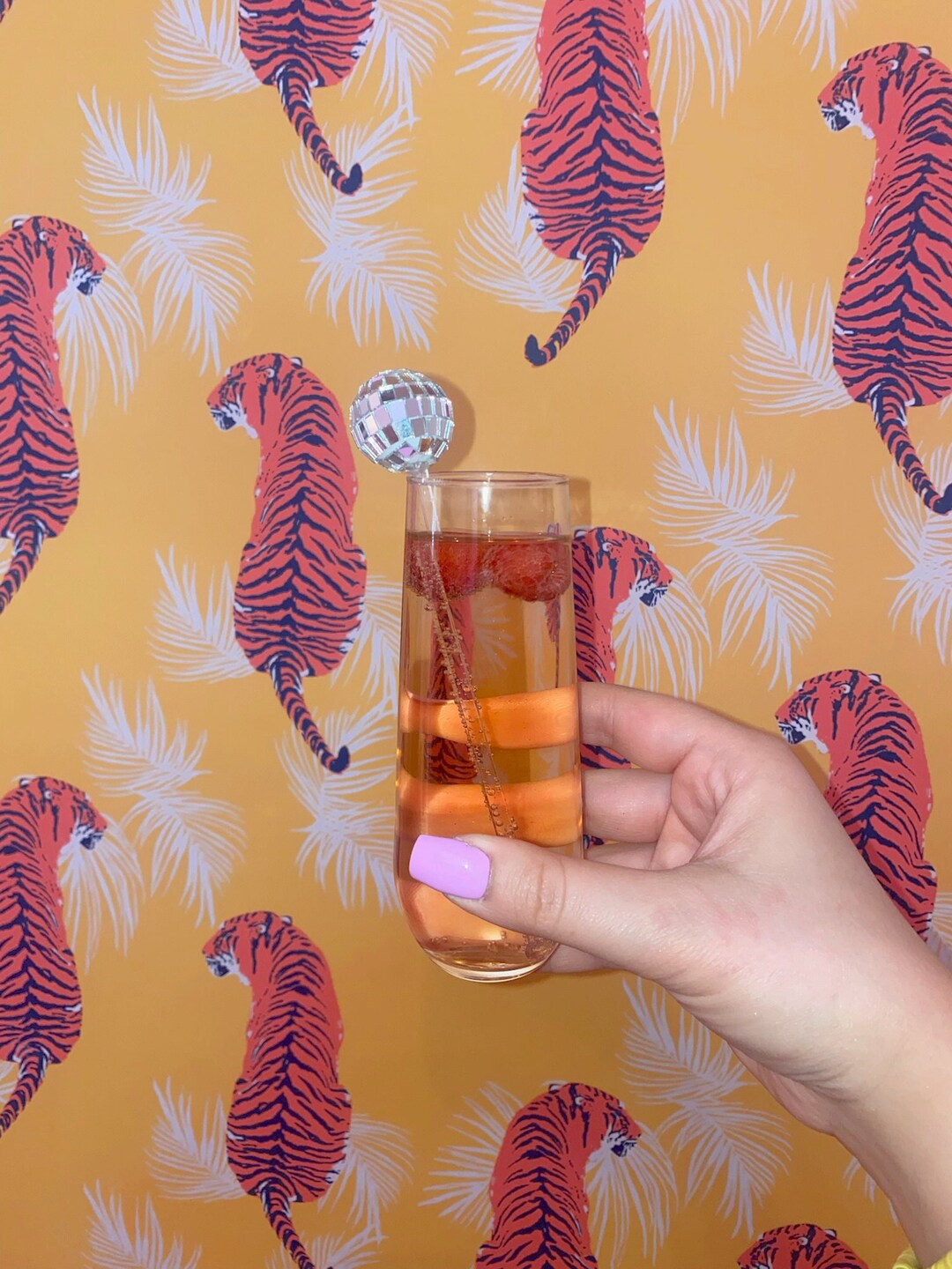 Disco Ball Drink Stirrers Lets Go Girls Bar Drink Stirrers Etsy