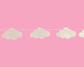 Sparkly Cloud Banner | On Cloud 9 Bachelorette Decor