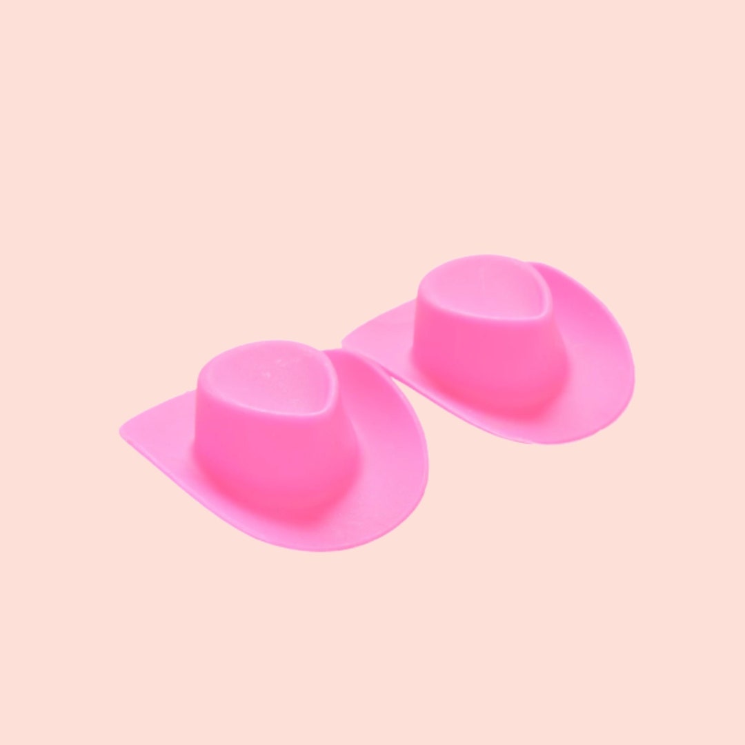 Mini Cowboy Hats Drink Toppers Etsy