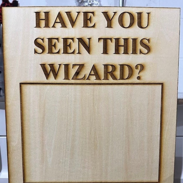 Wizard Wanted Poster SVG file