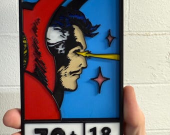 Doctor Strange 3D Printed Cornerbox Sign