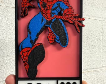 Spidey 229 3D Printed Cornerbox Art