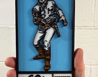 Luke from Empire 3D Printed Cornerbox Sign