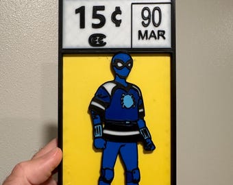 Spidey Homemade Suit 3D Printed Cornerbox Art