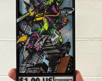 Green Goblin 3D Printed Cornerbox Sign