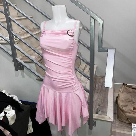 navy blue dress for baby girl Vintage 90s Y2k Pink Fairy Dress Morgan de Toi