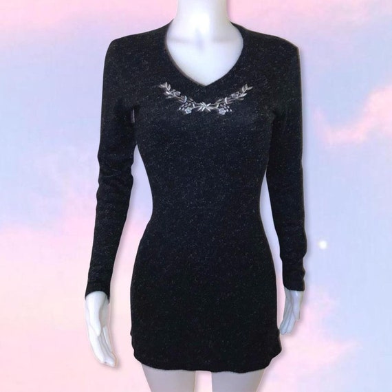 Vintage 90s y2k mini dress - image 1