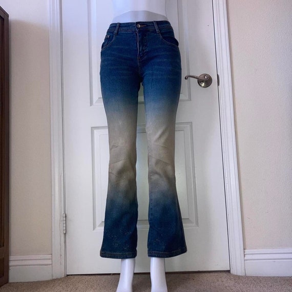 Vintage 90s y2k ombre jeans - image 3