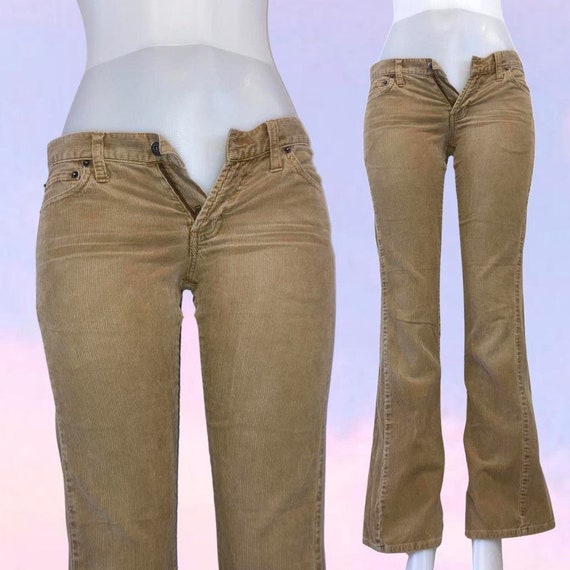 Vintage 90s y2k corduroy flares by HOLLISTER - image 1