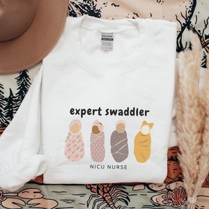 NICU Nurse Sweatshirt Neonatal ICU rn Gift for Nicu Nurse New Grad Gift for Nurse Preceptor Baby Nurse Sweatshirt Postpartum Nurse Shirt