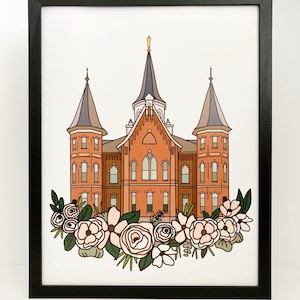 Provo City Center Temple (Flowers)