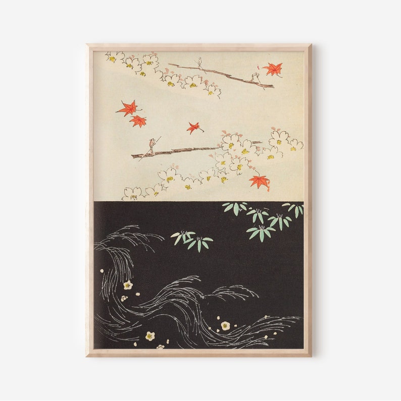 Vintage Japanese Poster Wall Art - Bijutsukai Poster - Vintage Print ...