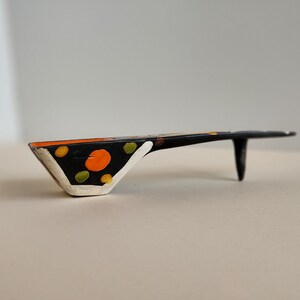 Roger Capron - Decorative Vintage Ceramic Footed Soon Rest