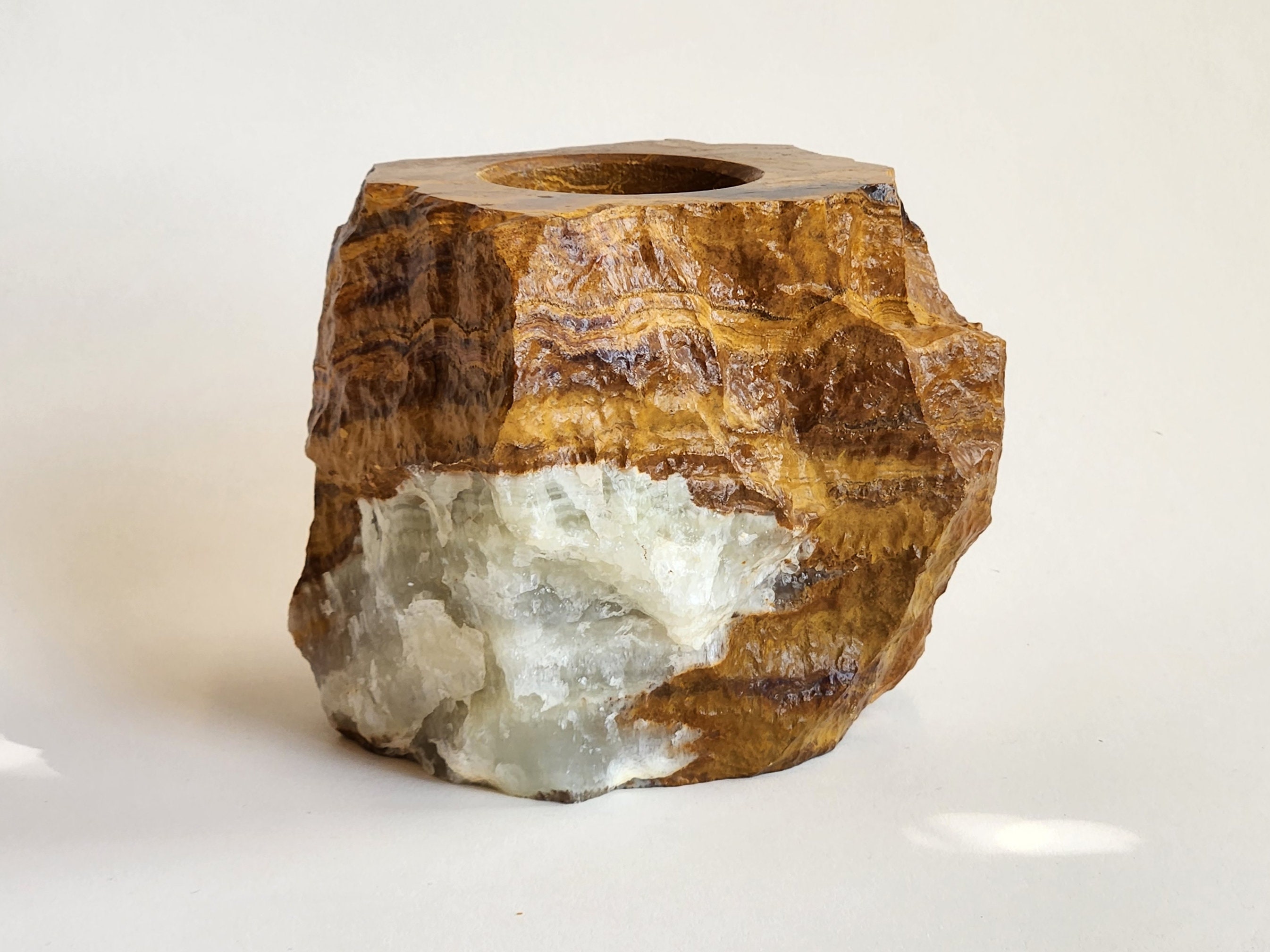 Onyx Marble Candlestand main image 1