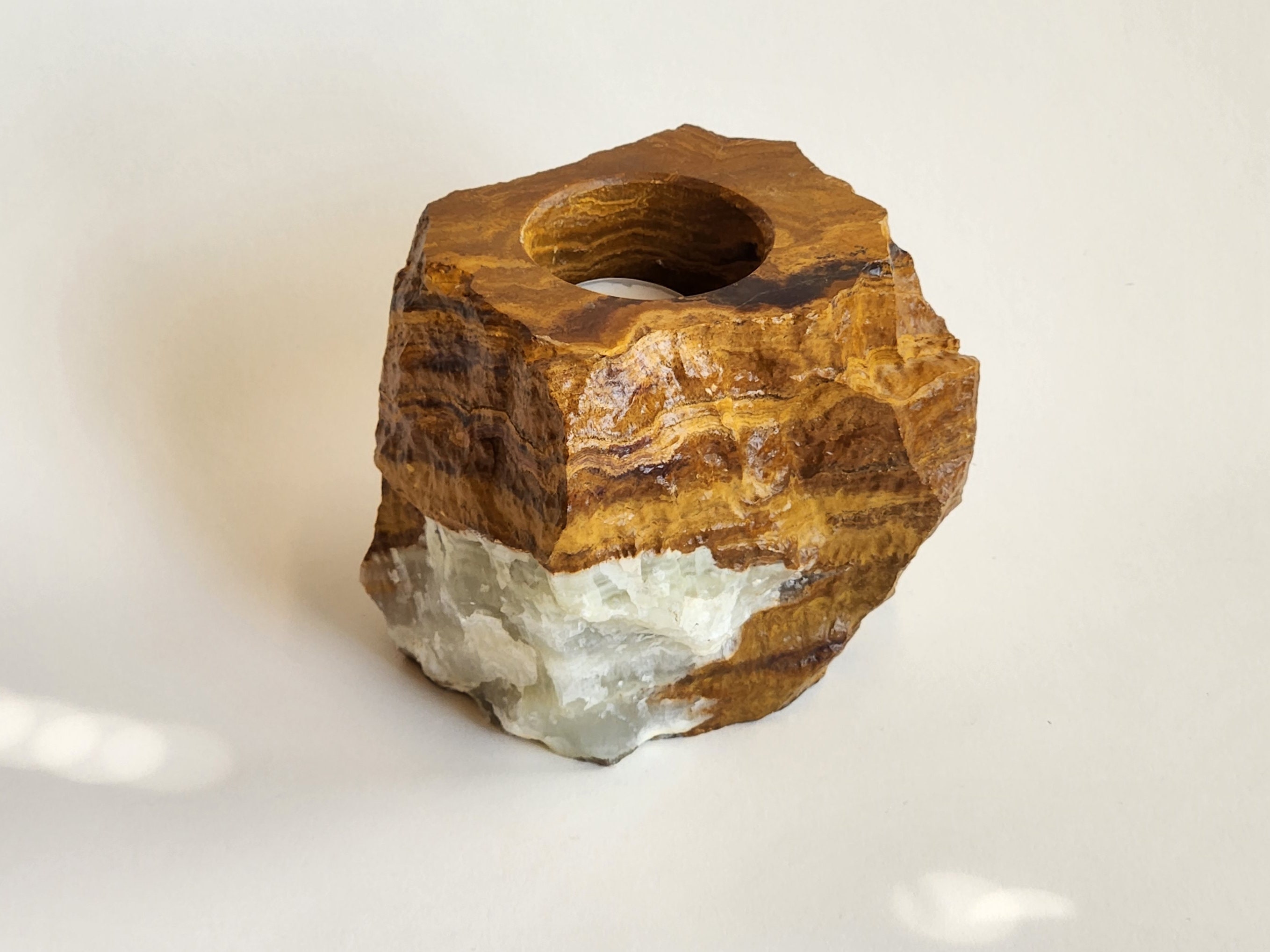 Onyx Marble Candlestand