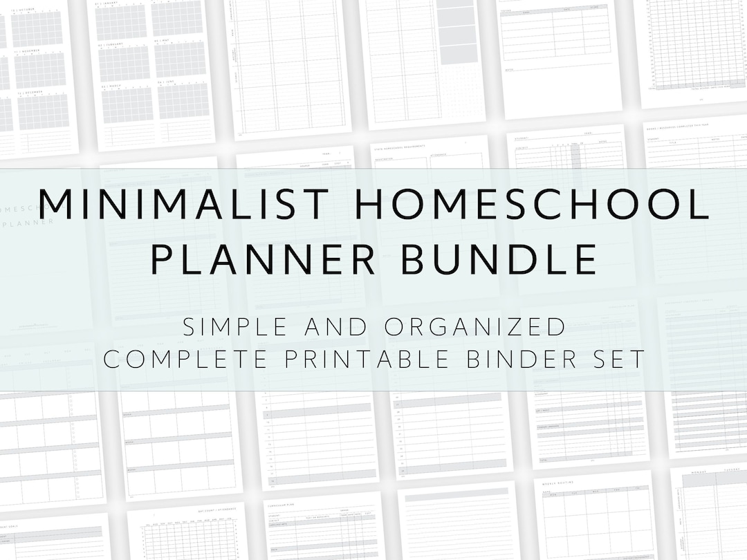 printable-homeschool-planner-bundle-modern-and-minimalist-homeschool