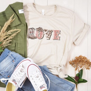 Western Valentine Short Sleeve Tee, Western Mama Shirt, gifts for Her, Cowgirl Valentine