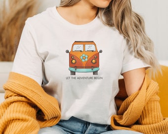 Road Trip Kurzarm T-Shirt, Adventure Time Tee, Reisen ist meine Therapie, Urlaub Geschenkideen