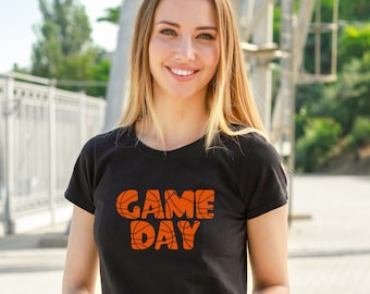 Camiseta del día del juego de baloncesto, camiseta de mamá de baloncesto, camiseta gráfica de baloncesto, camiseta del día del juego, camiseta de baloncesto para mujer, ideas de regalos