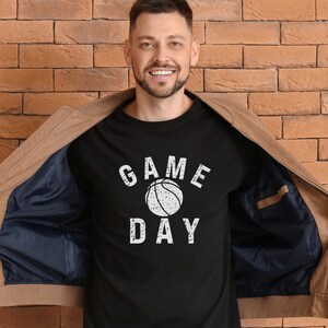 Basketball Game Day Shirt,  Basketball Mom Shirt, Basketball Graphic Tee, Basketball Dad Shirt, Unisex Basketball Shirt, Birthday Gift Ideas