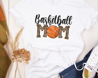 Basketball Mom Shirt, Sports Mom Shirt, Senior Mom Tee, Basketball Game Day Shirt, Mom Gift, Basketball Mom Life