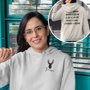 Throne of Glass Hoodie, Terrasen Sweatshirt, Tog Sweatshirt, Throne of Glass Sweater, Gift for Reader