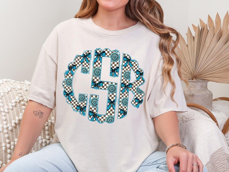 Country Monogram Western Coquette Monogram | Custom Cowboy Initials | Rustic Country ...