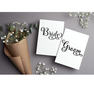 Braut und Bräutigam Hochzeit Bundle | Braut & Bräutigam SVG und PNG Bundle | DIY Hochzeit Kunsthandwerk und Geschenke | Sofortiger Download von Designs