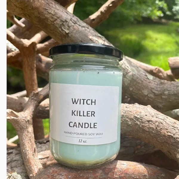 Witch Killer (Brujeria) Candle/ Remove Witchcraft & Evil Spirits/Remove Hexing/ Spiritual Herbs/ Spiritual Oils/ Spiritual Protection